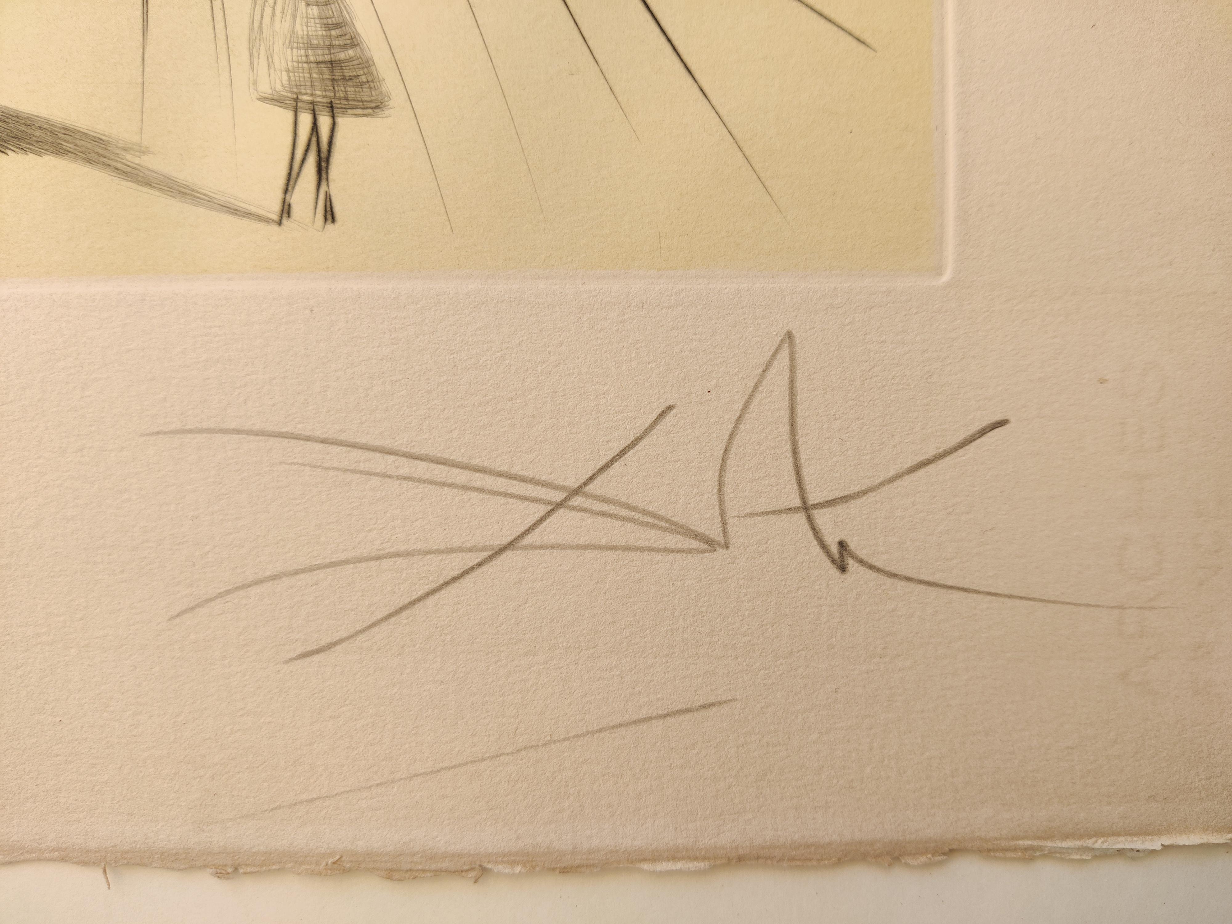 Salvador Dalí -- Dan, de la série Douze tribus d'Israel en vente 2