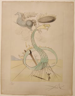 Salvador Dalí­ -- Dan, from the series Twelve Tribes of Israel