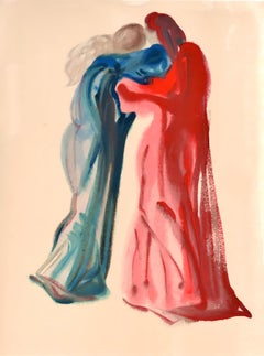 Salvador Dalí, Dante et Béatrice, La Divine Comédie (M.L.1039-1138 ; F.189-200)