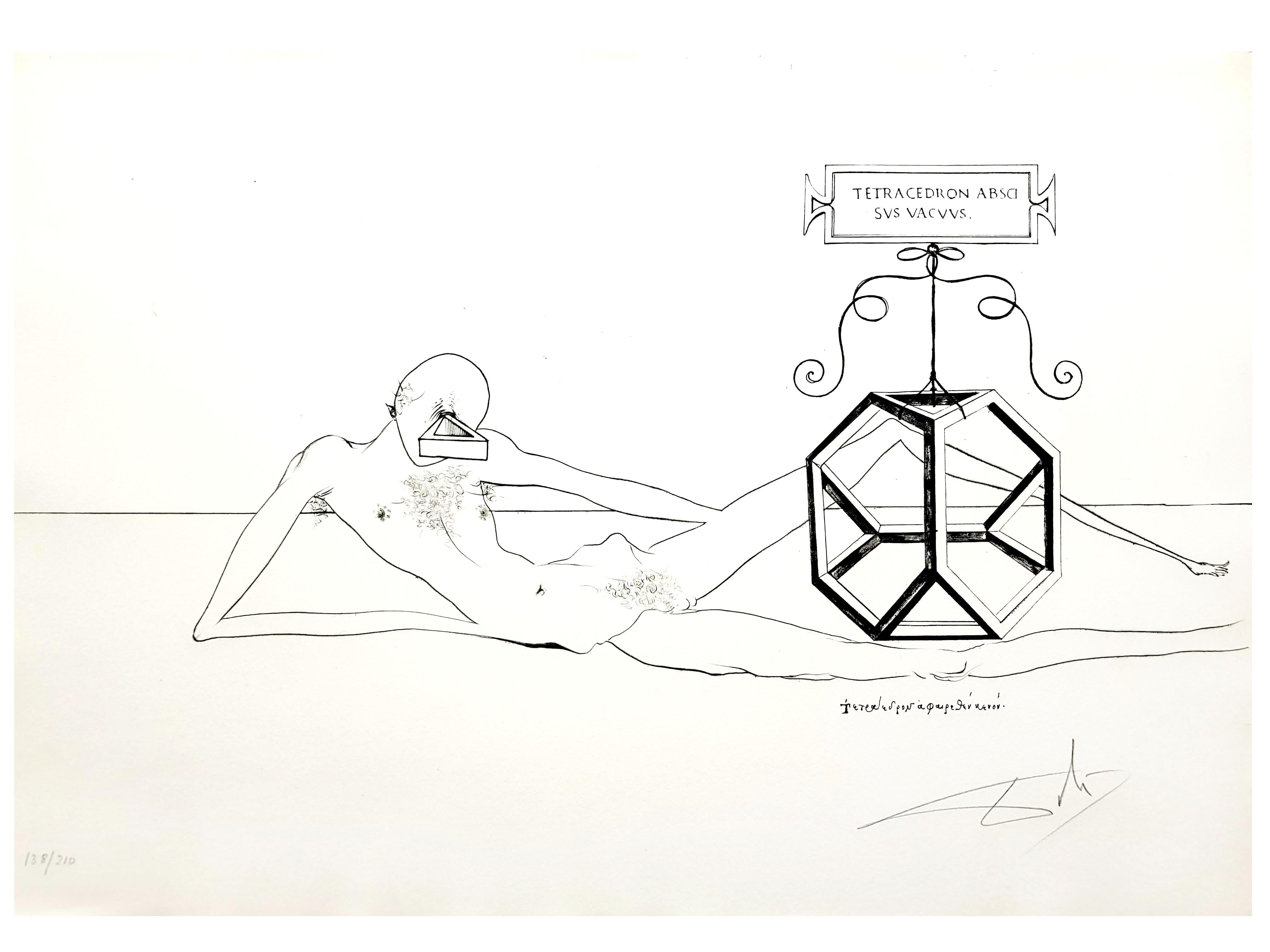 Salvador Dali - Dix Recettes dImmortalite - Original signierte Kunstwerke im Angebot 2