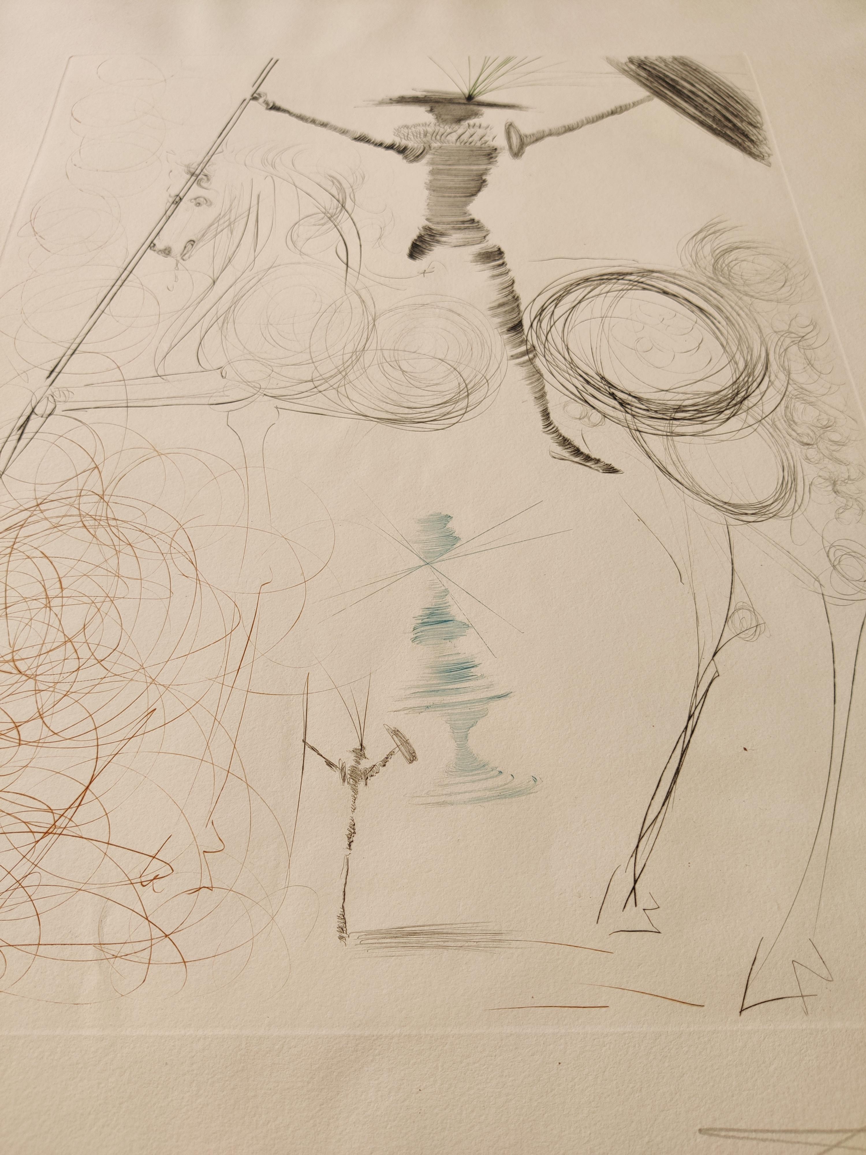Salvador Dalí --  Don Quichotte im Angebot 1