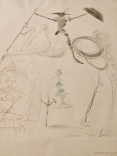 Salvador Dalí --  Don Quichotte