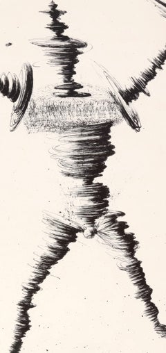 Salvador Dali, Don Quichotte, extrait de Don Quichotte de la Manche, 1957