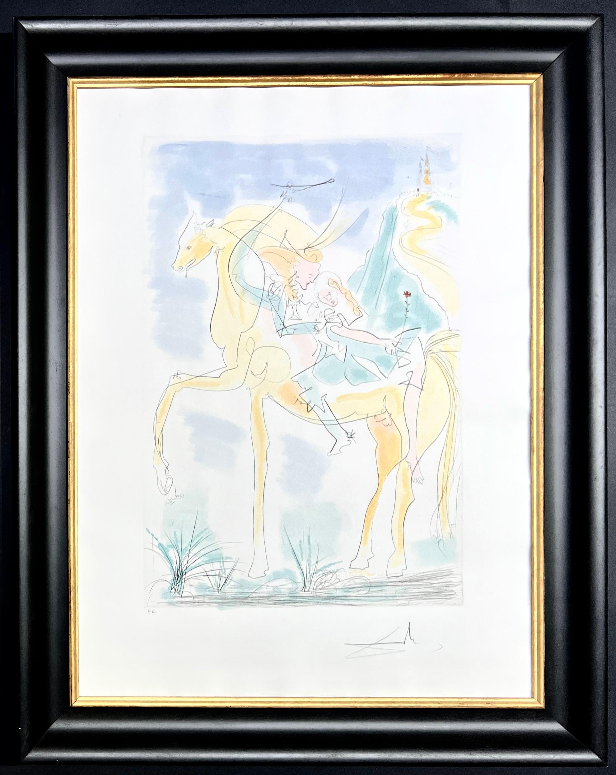 Gravure à la pointe sèche avec pochoir sur papier Rives, éditée en 1971.
Édition limitée à 150 exemplaires.
Numérotée EA (épreuve d'artiste) dans le coin inférieur gauche.
Signé à la main au crayon par l'artiste dans le coin inférieur droit.

Taille