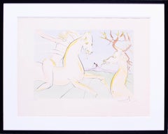 Salvador Dali etching with drypoint, 1974, signed and numbered, edition of 120