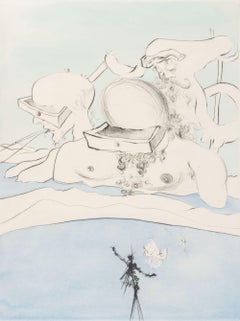 Salvador Dalí "Expulse Comme un Megot..." Grabado