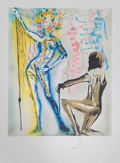 Salvador Dali 'Fashion Designer' 1980, Signed numbered Lithograph