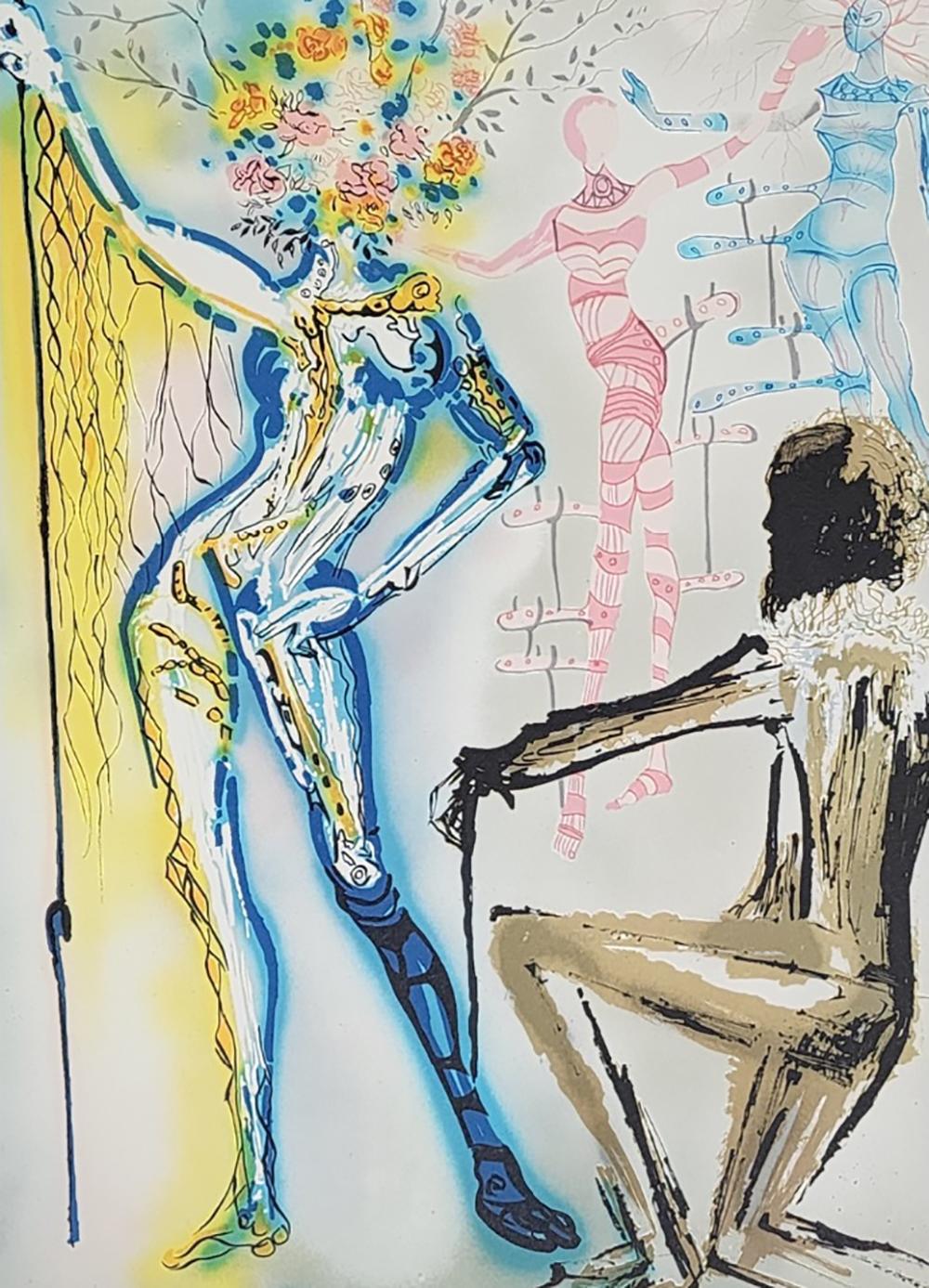 Salvador Dali 1904-1989
Spanish
Title: 'Fashion Designer'
Date: 1980
Medium: Lithograph
Edition: 96/350
Printer: George Dumas
Publisher: Levine & Levine
SIGNED: Hand Signed
MEASUREMENTS: 29