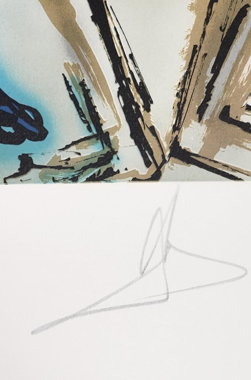 Salvador Dali 'Fashion Designer' 1980, Signed numbered Lithograph 2