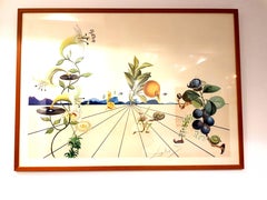 Salvador Dalí - Flordali I - Litografía