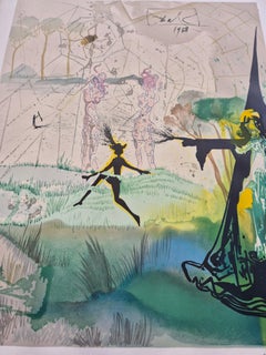 Salvador Dali -- Damis' Dilemma from The Marquis de Sade