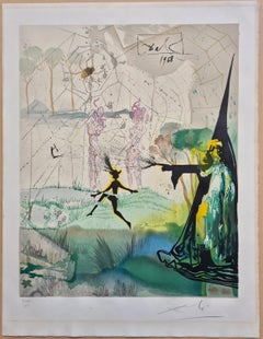 Salvador Dali -- Damis' Dilemma aus Der Marquis de Sade