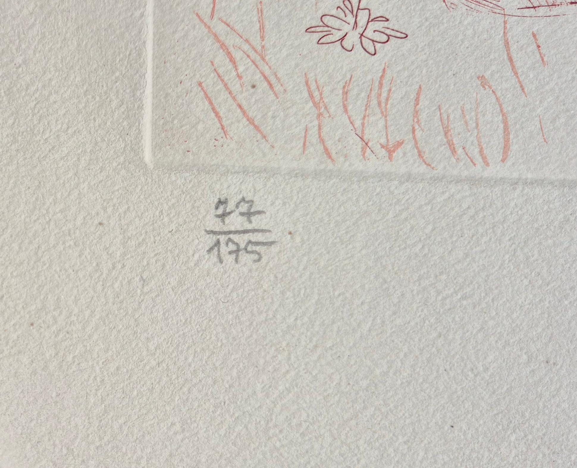 Salvador Dalí -- Gala Mon Seul Désir (La Dame La Licorne) en vente 2