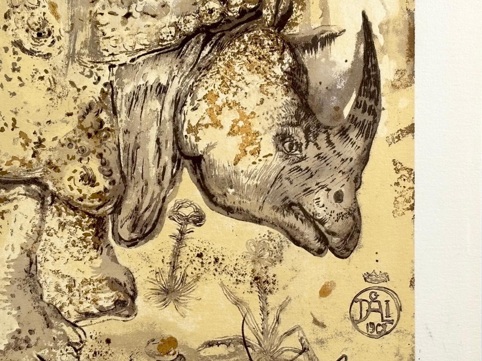 Salvador Dalí, Galería Louis Moufflet (Hommage à Albrecht Dürer), 1971 . im Angebot 3