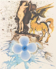 Salvador Dali "Homage to Cranach" Etching
