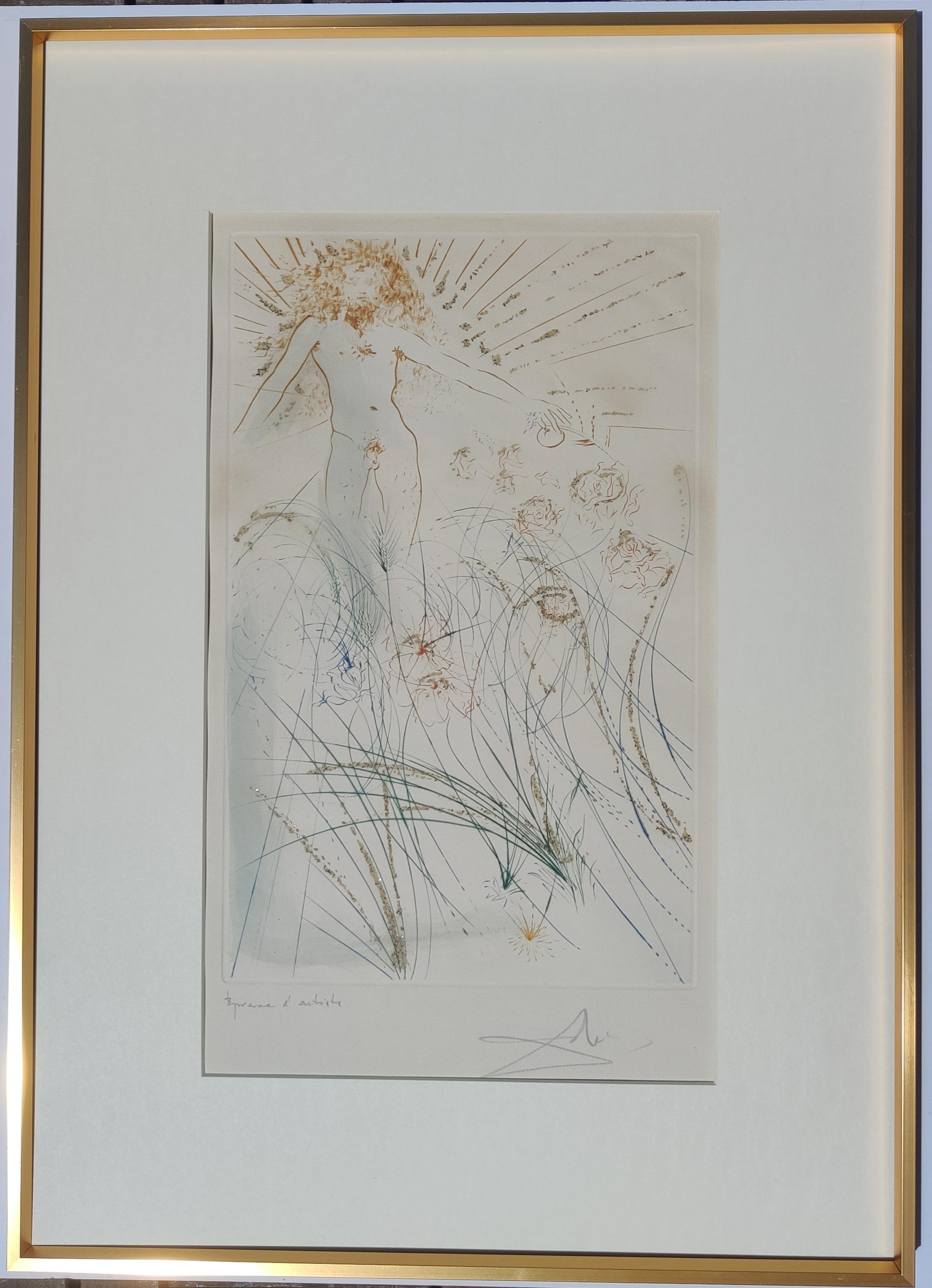 Salvador Dalí­ -- I am my beloved from The Song of Songs of King Solomon