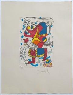 Salvador Dalí­ -- Joker from Playing Cards