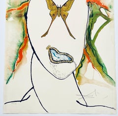 Salvador Dalí­ Kabuki Dancer 1973 (Salvador Dalí­ prints)