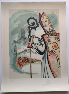 Salvador Dalí -- El rey Ricardo de la Suite Ivanhoe