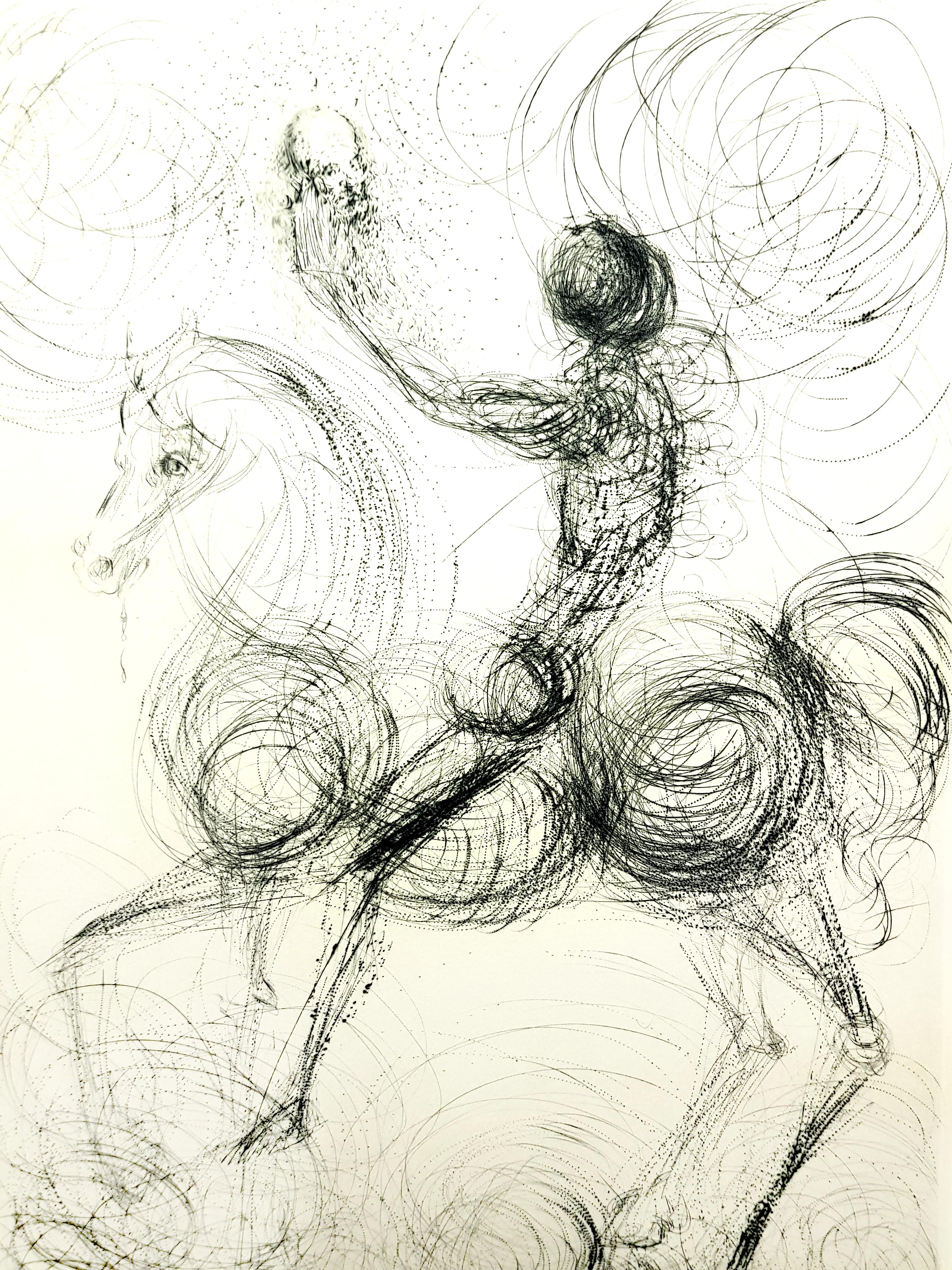 Salvador Dalì - Cavaliere e Morte, da 