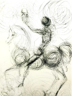 Salvador Dali - Knight & Death, from "Faust"