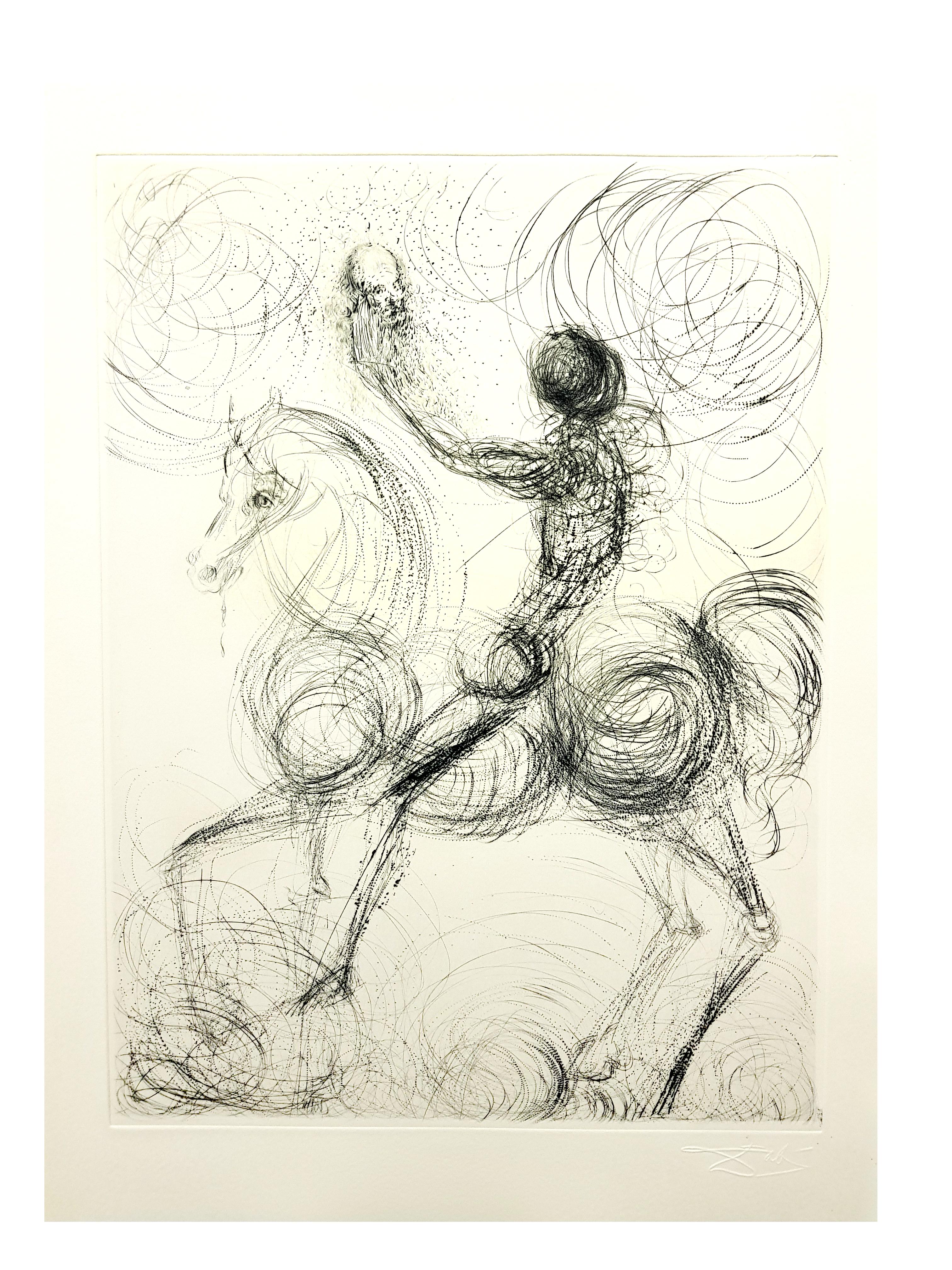 Salvador Dalì - Cavaliere e Morte, da 
