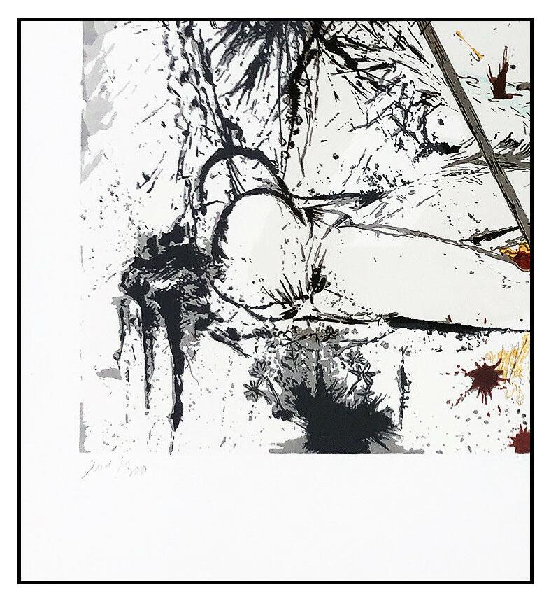 Salvador Dali L''Age D''Or Farblithographie, handsigniertes surreales gerahmtes Kunstwerk SBO (Surrealismus), Print, von Salvador Dalí