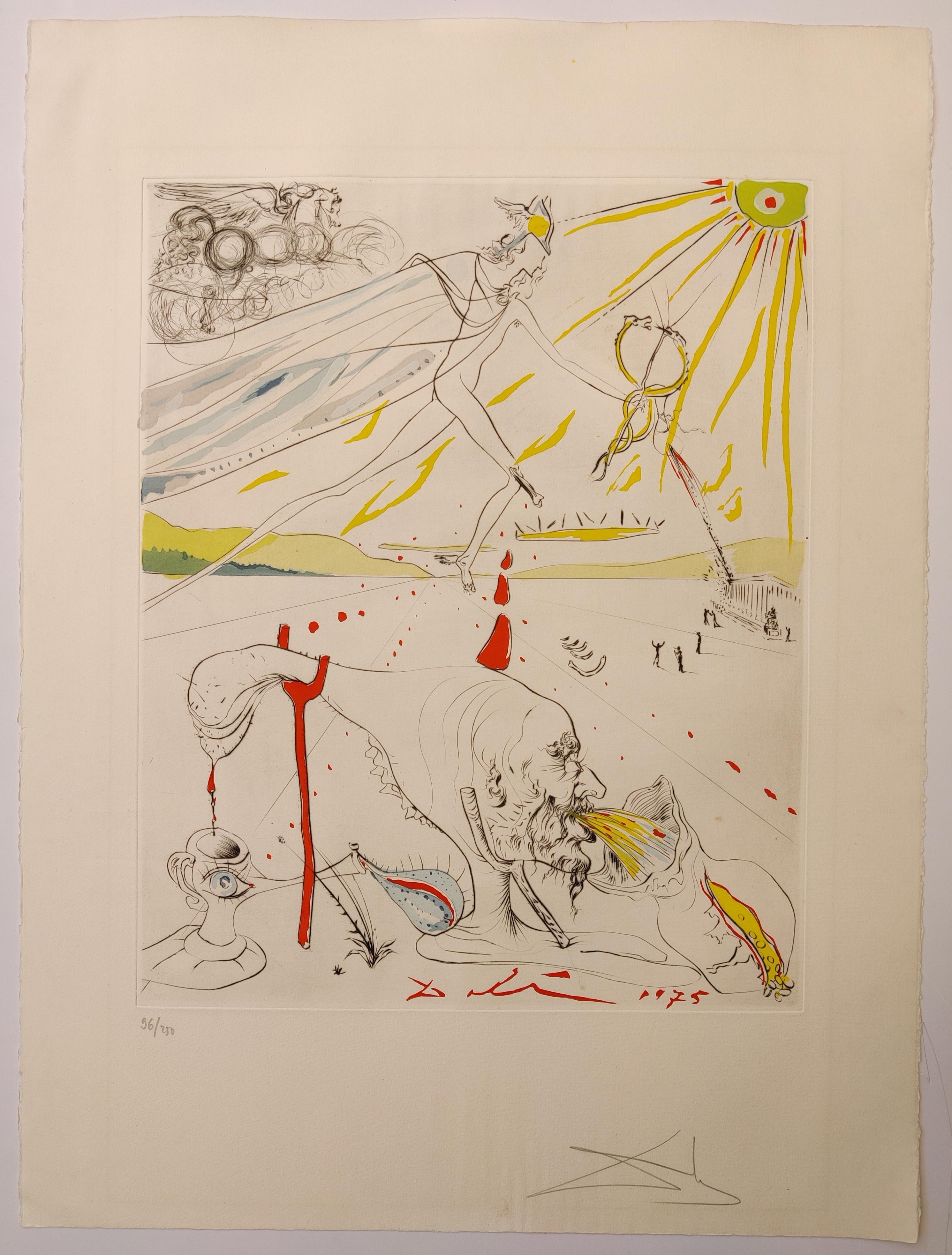 Salvador Dali -- L'Alchimiste (The Alchemist) - Print by Salvador Dalí