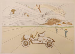 Salvador Dali --  L'automobile (Automobile)