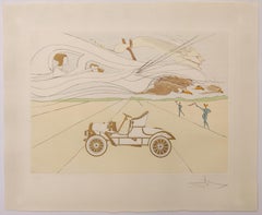 Salvador Dali --  L'automobile (Automobile)