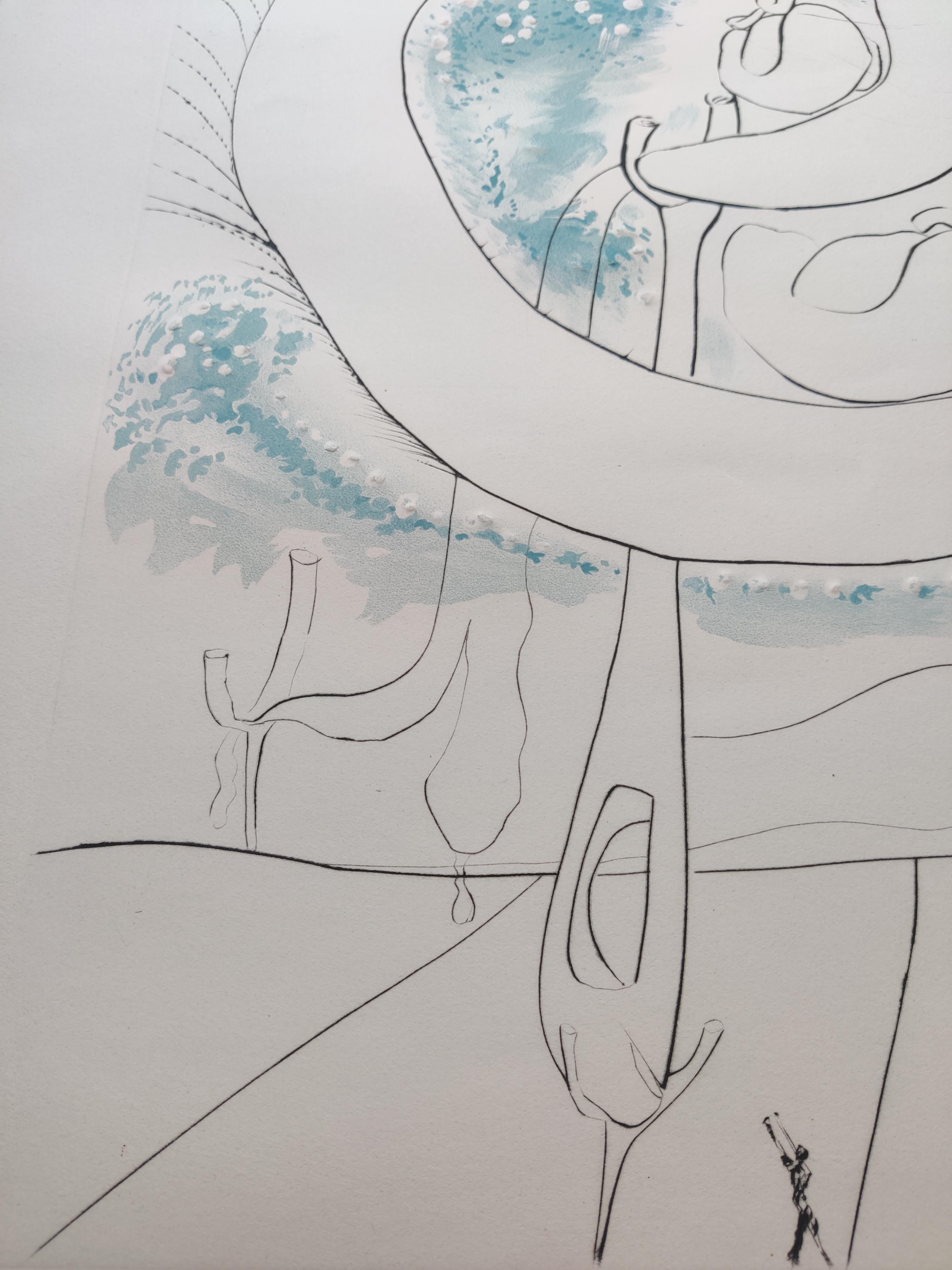 Salvador Dalí -- Le Cercle viscéral du cosmos en vente 2
