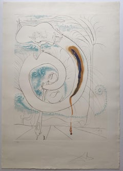 Salvador Dalí -- Le Cercle viscéral du cosmos, 1974
