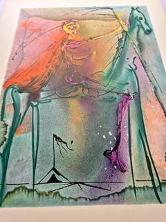 Salvador Dalí --  Le Cheval de la Mort des Chevaux Daliniens