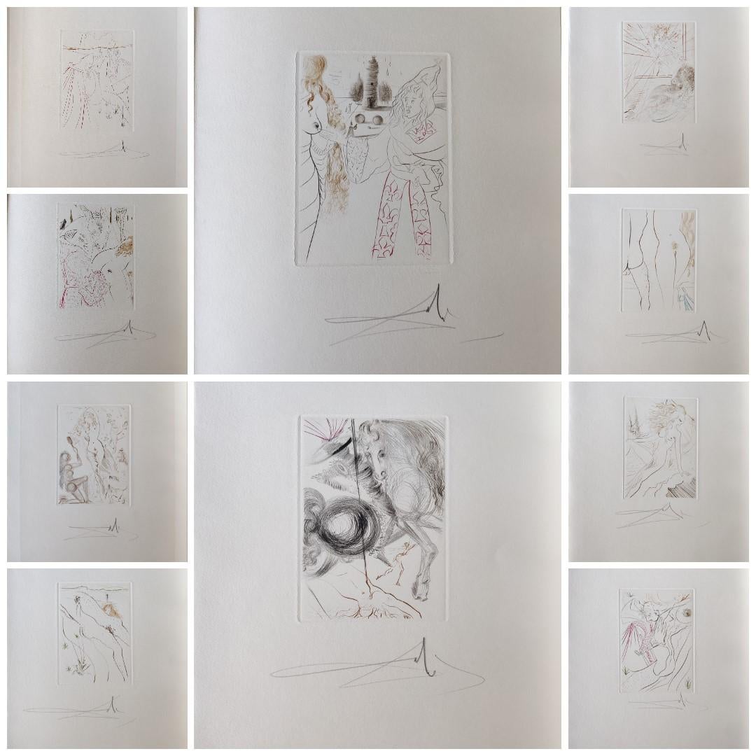 Salvador Dalì -- Suite "Le Decameron - Print di Salvador Dalí