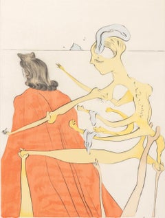 Salvador Dali "Le Dos Divin de Gala" [Gala's Divine Back]