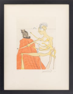 Salvador Dali "Le Dos Divin de Gala" [Gala's Divine Back]