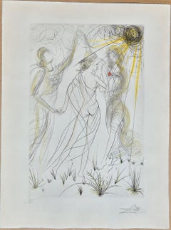 Salvador Dalí­ -- Le Printemps, from Hommage à Albrecht Dürer