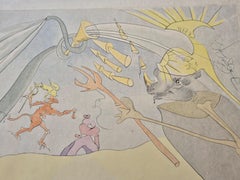 Salvador Dalí­ -- L'Éléphant et le Singe de Jupiter