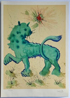 Salvador Dalí­ -- Leo from Signs of the Zodiac