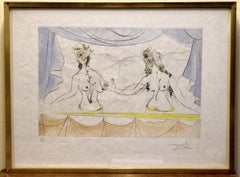 Salvador Dalí, LES DAMES DE LA RENAISSANCE, 1971 Hand signed and numbered.