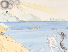 Salvador Dali "Les Lauriers de Bonheur" [The Laurels of Happiness]