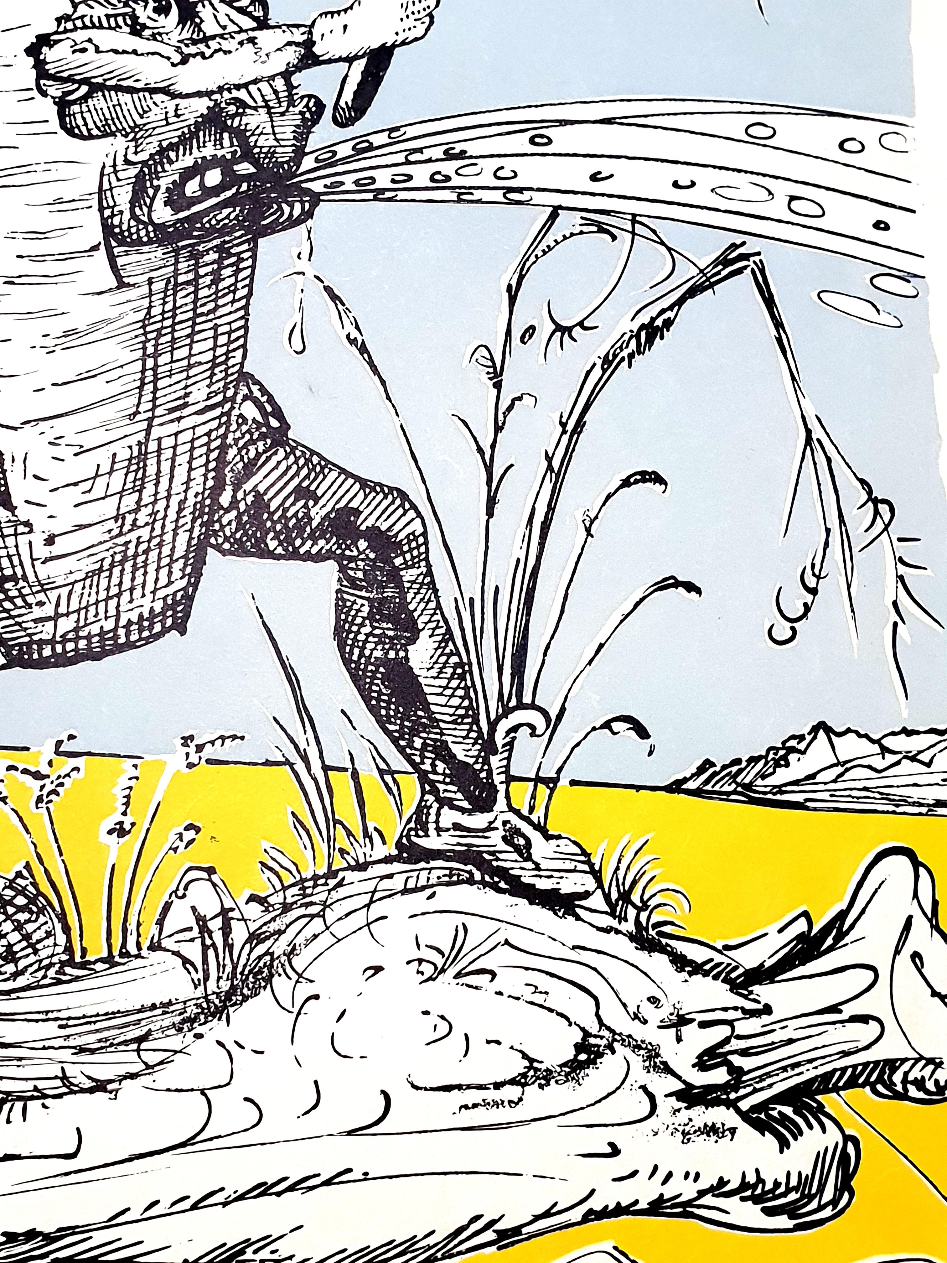 Salvador Dali - Les Songes Drolatiques - Handsignierte Lithographie 5