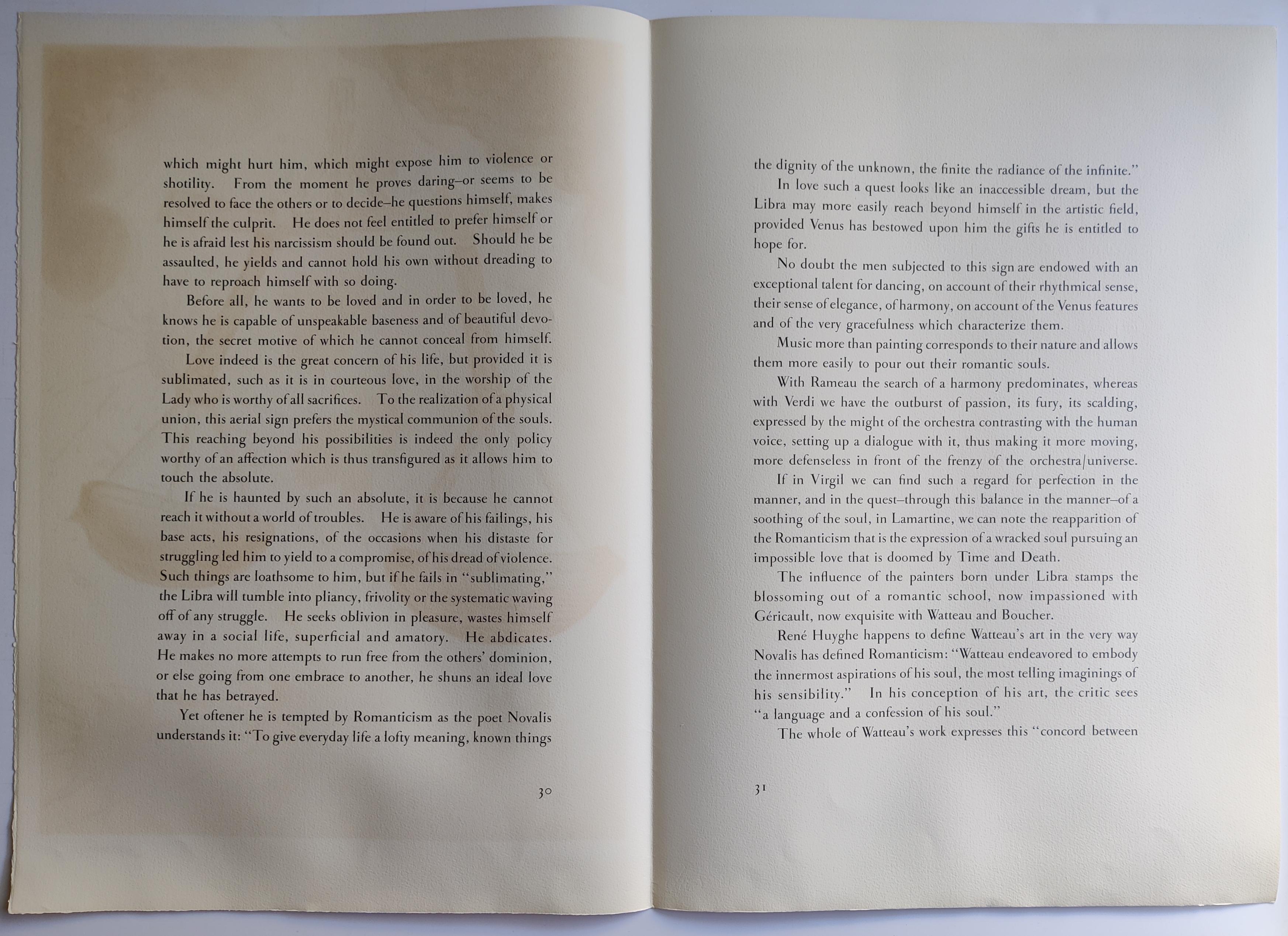 Salvador Dalí­ -- Libra from Signs of the Zodiac For Sale 5