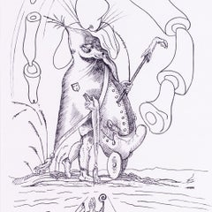 Salvador Dali lithograph, 1973, signed in pencil, numbered, edition of 150