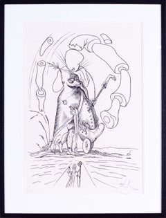 Salvador Dali lithograph, 1973, signed in pencil, numbered, edition of 150