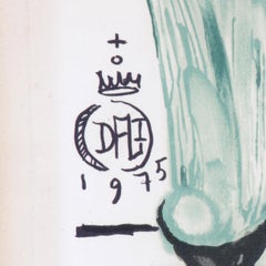 Salvador Dali Lithograph & Hand-Etched 68/250 "Breathing Pneumatic Armchair"