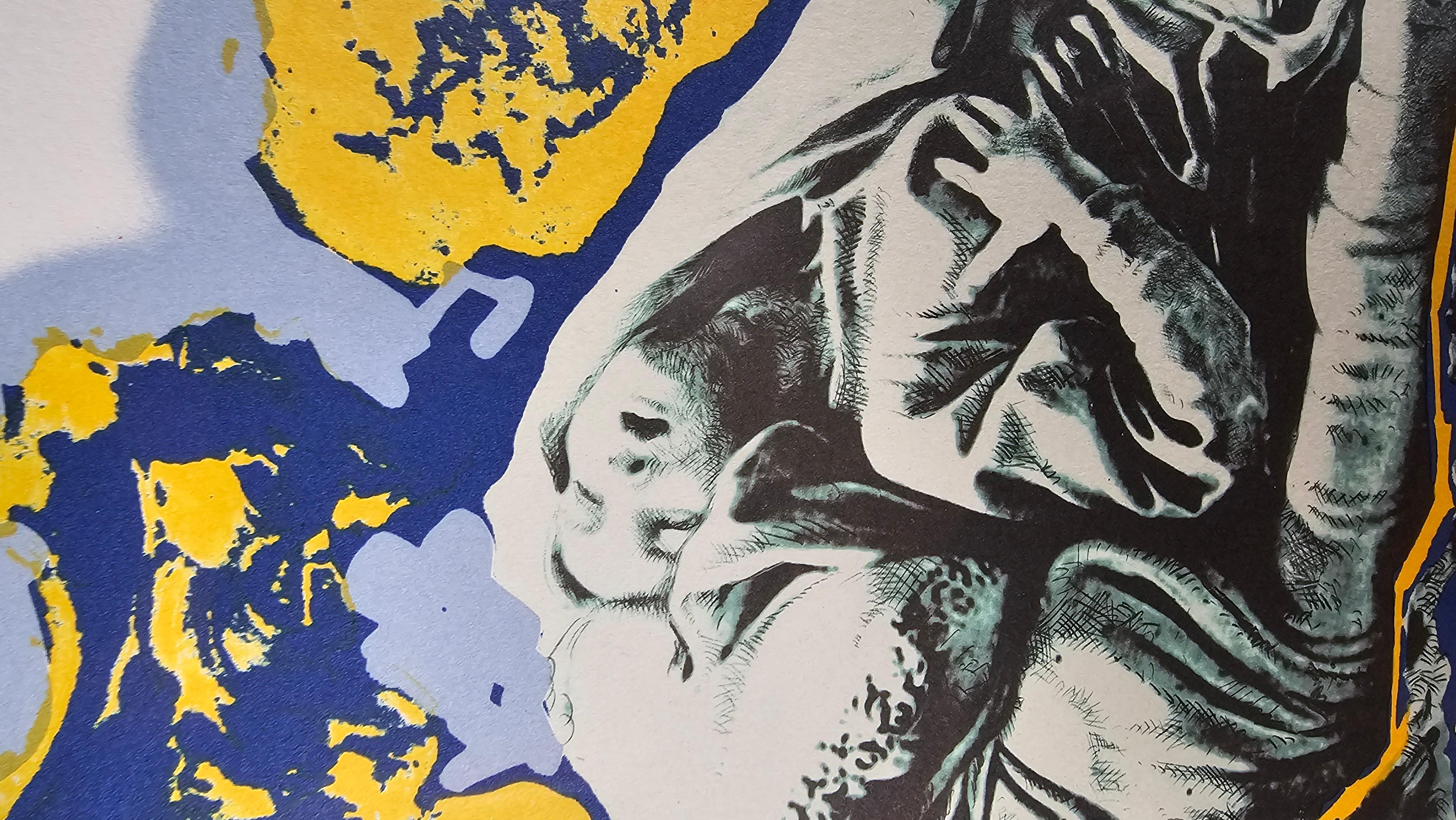 Salvador Dalí Litografía Edición Limitada Firmada a Mano -La Inmaculada Concepción en venta 10
