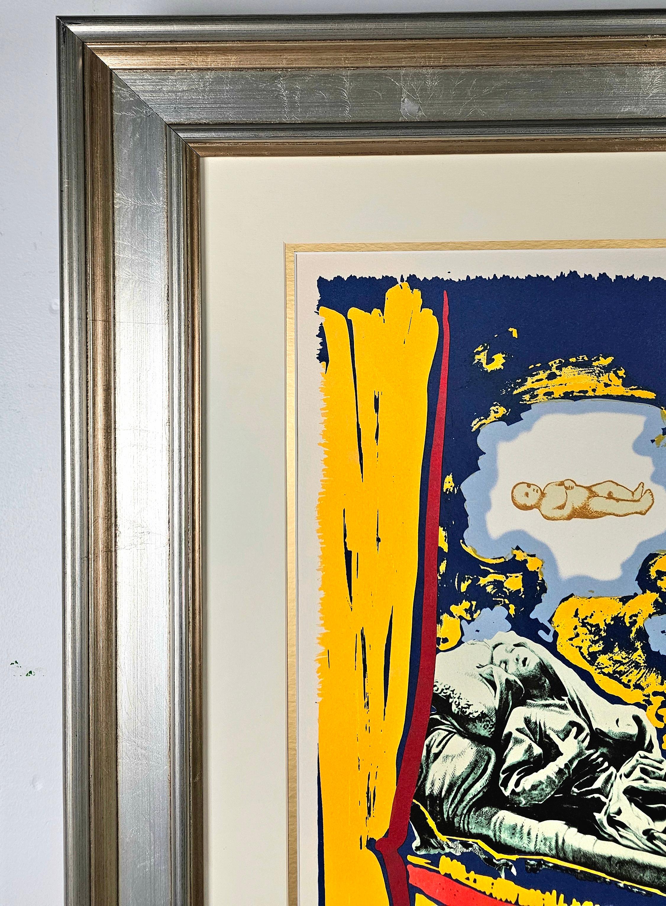 Salvador Dalí Litografía Edición Limitada Firmada a Mano -La Inmaculada Concepción en venta 9