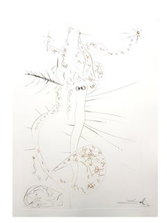 Salvador Dali - Mad Tristan - Original Etching