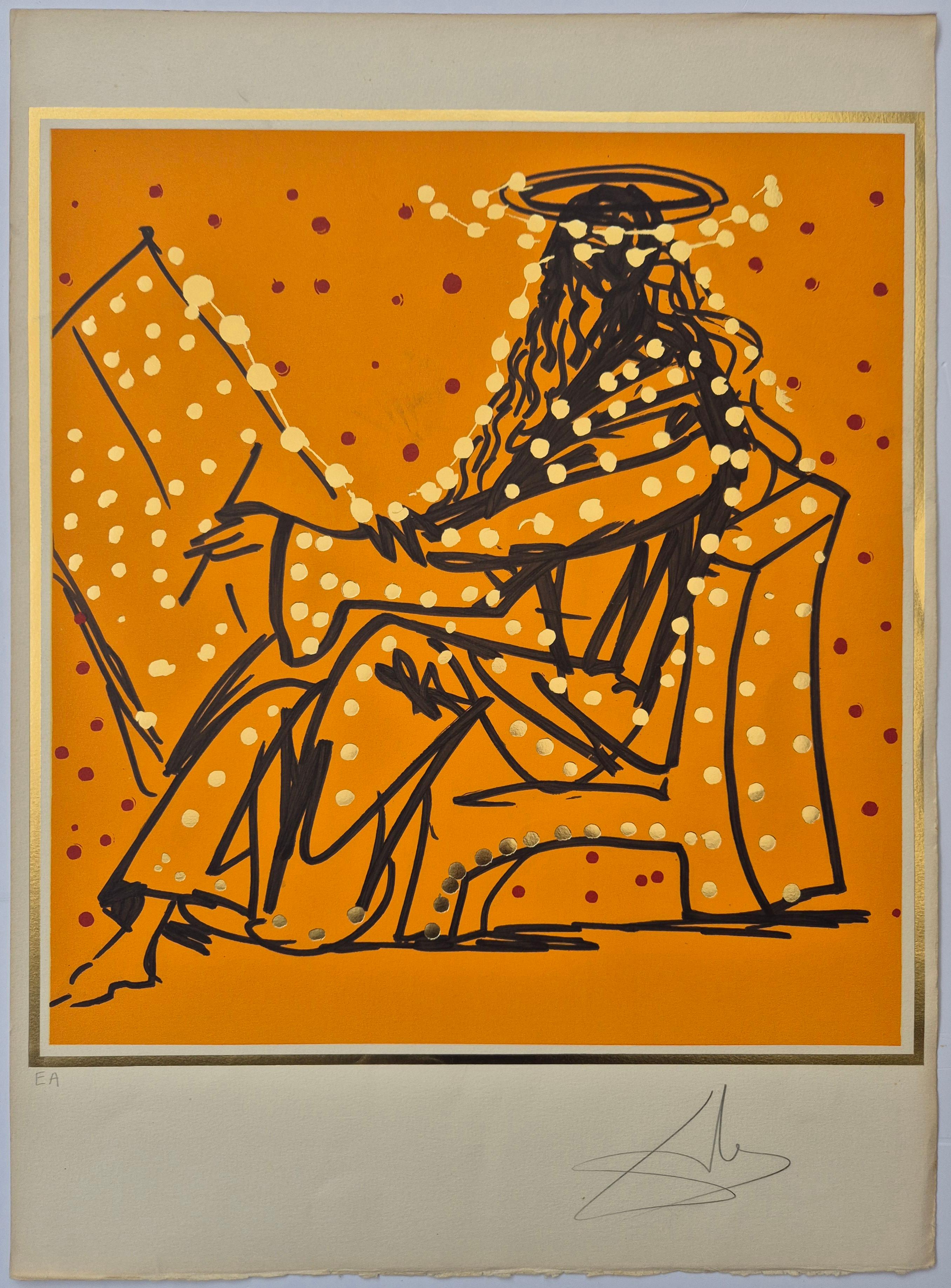 Salvador Dalí­ -- Mark (Merlin the Magician) from The Twelve Apostles